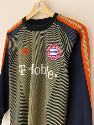 2003/04 Bayern Munich GK Shirt Kahn #1 (S) 9/10