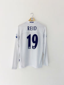 2004/05 Tottenham Hotspur Home L/S Shirt Reid #19 (M) 7.5/10