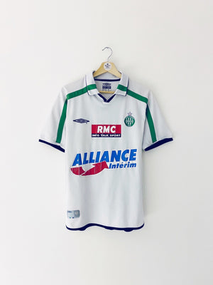 2002/03 Saint Etienne Away Shirt Carteron #3 (S) 6/10