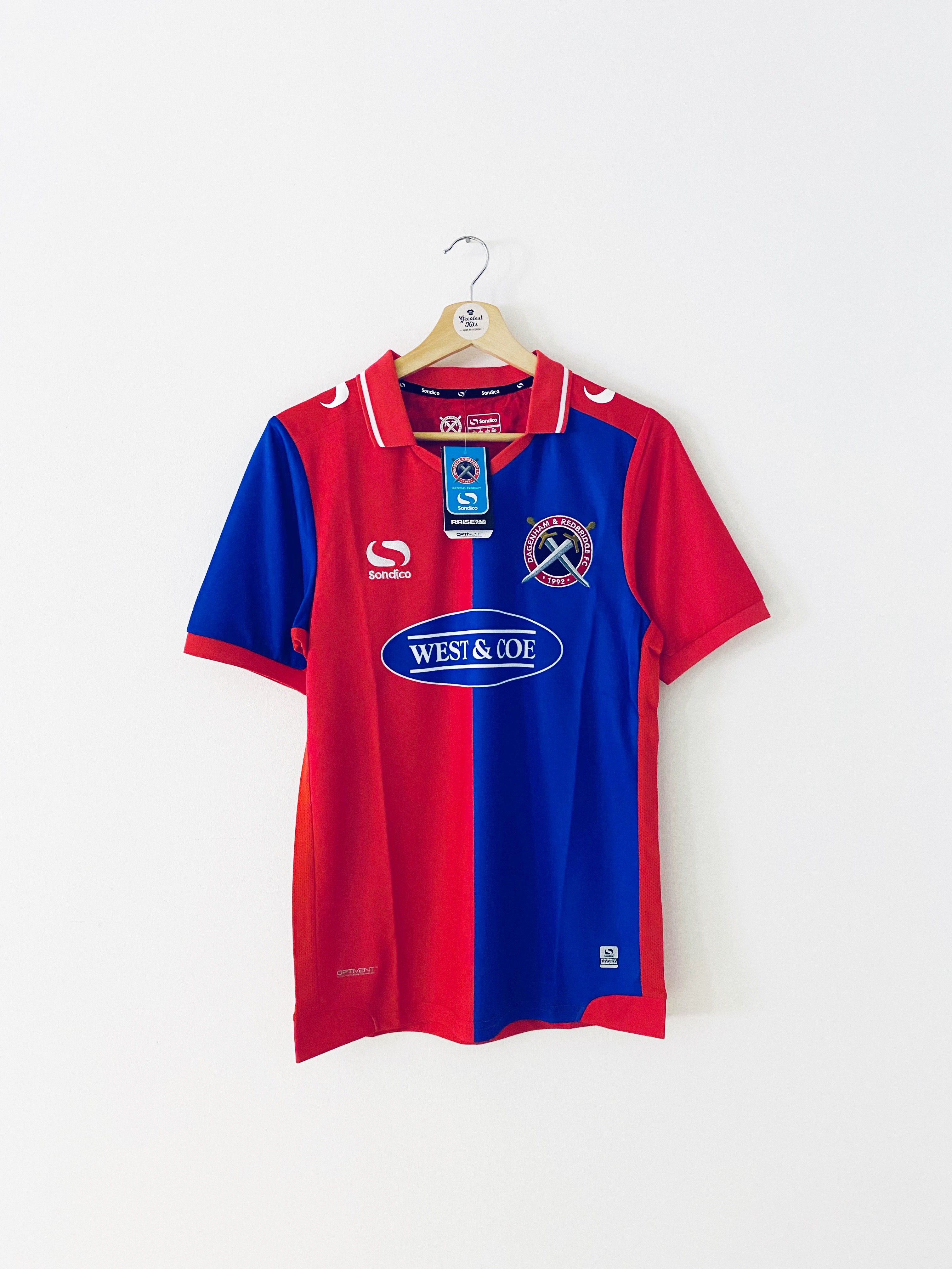 2017/19 Dagenham & Redbridge Home Shirt (S) BNIB