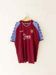 2004/05 Aston Villa Home Shirt (XXL) 9/10