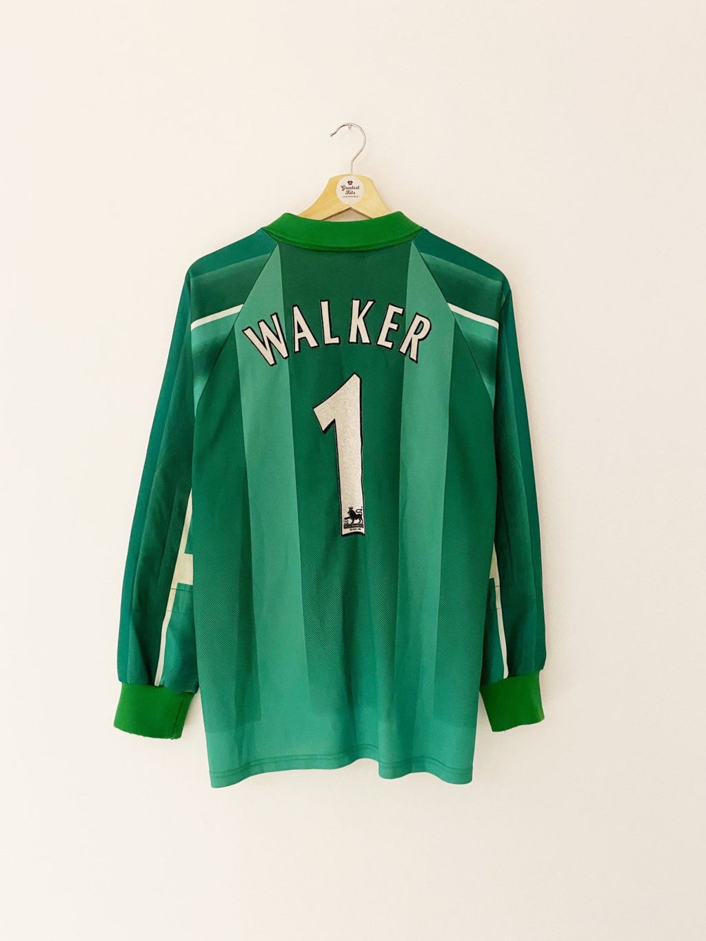 1998/99 Tottenham Hotspur GK Shirt Walker #1 (S) 7.5/10