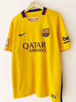 2015/16 Barcelona Away Shirt (XL) 9/10