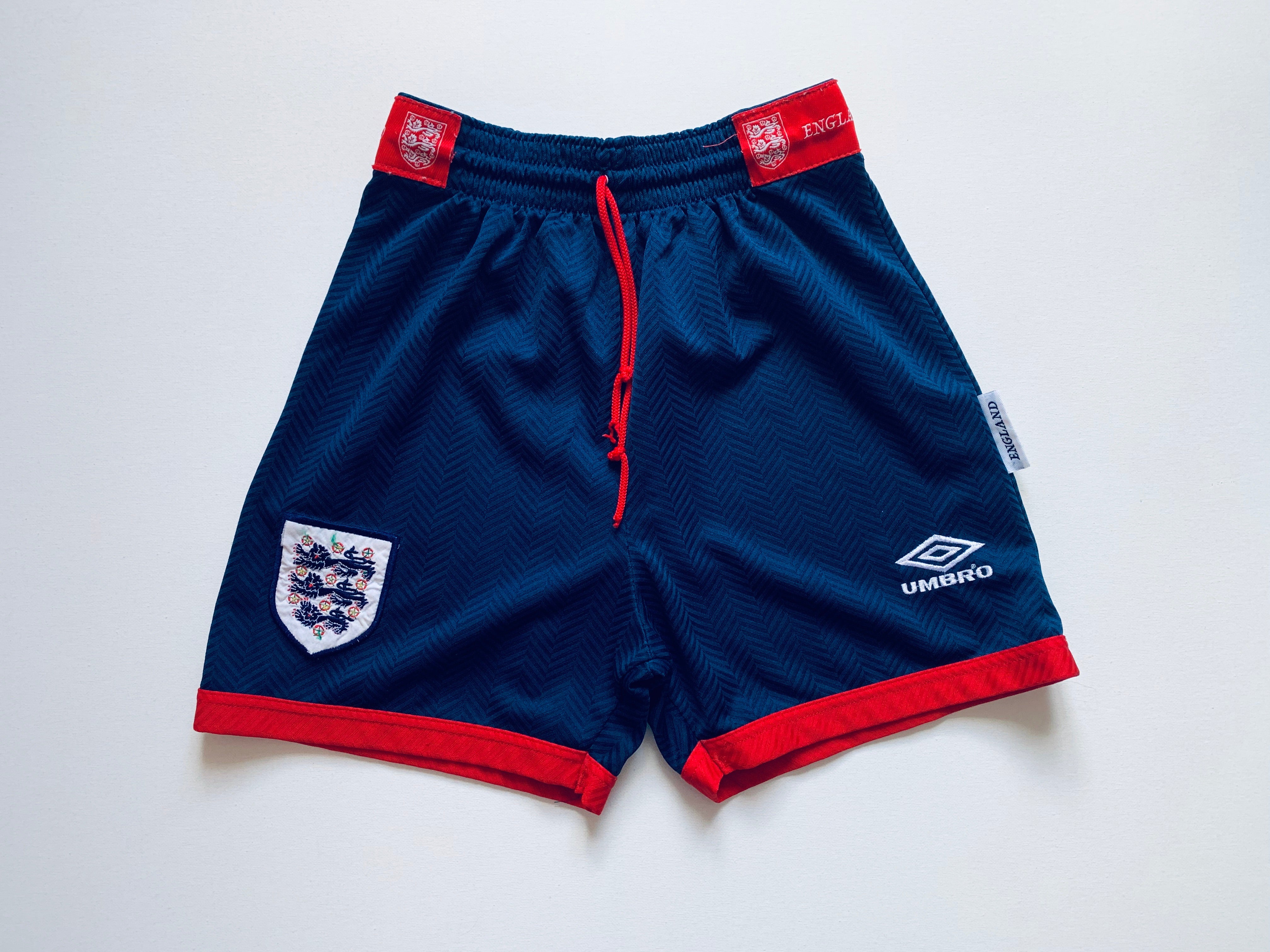 1993/94 England Home Shorts (S) 8.5/10