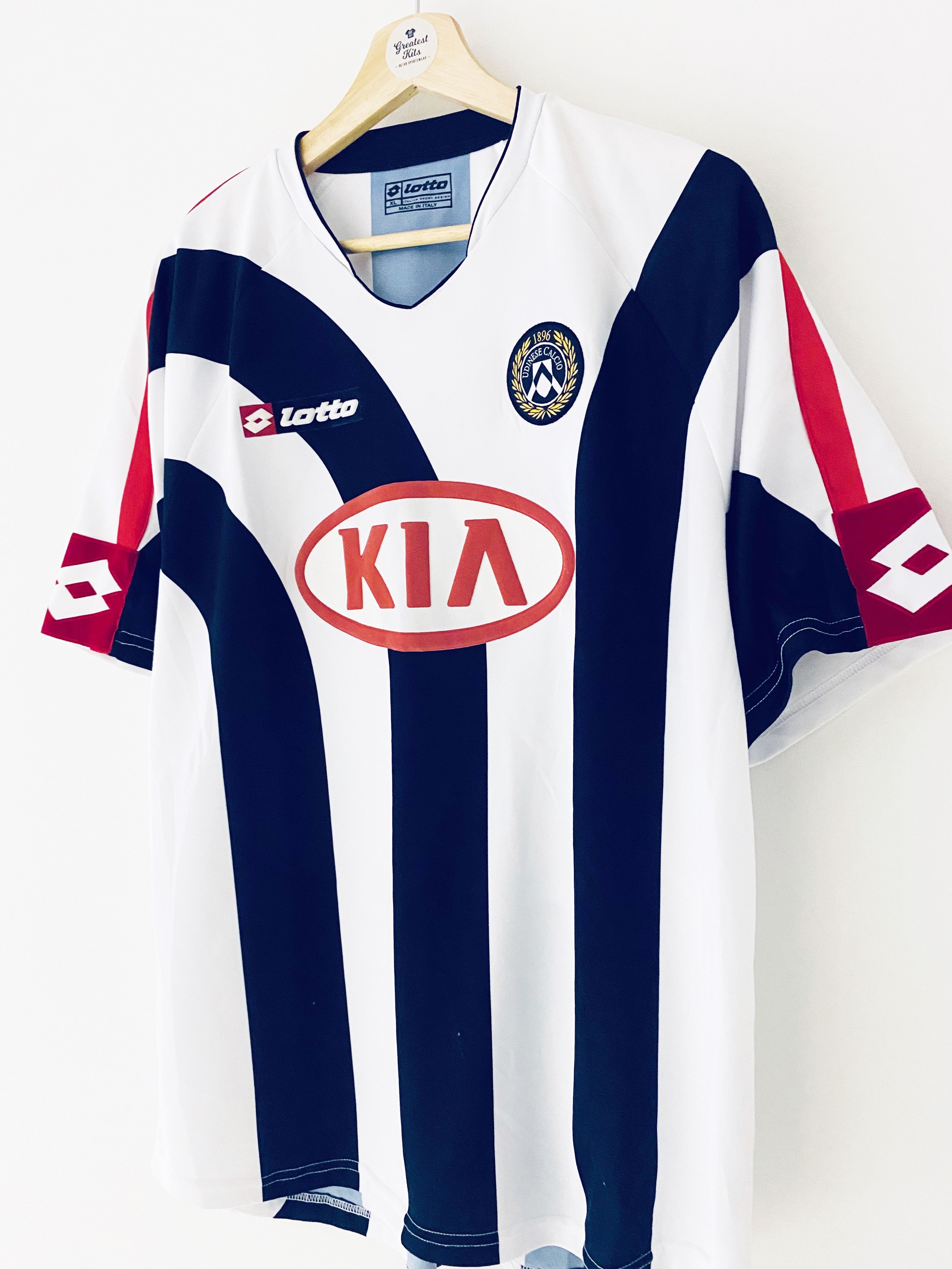 2005/06 Udinese Home Shirt (XL) 8/10