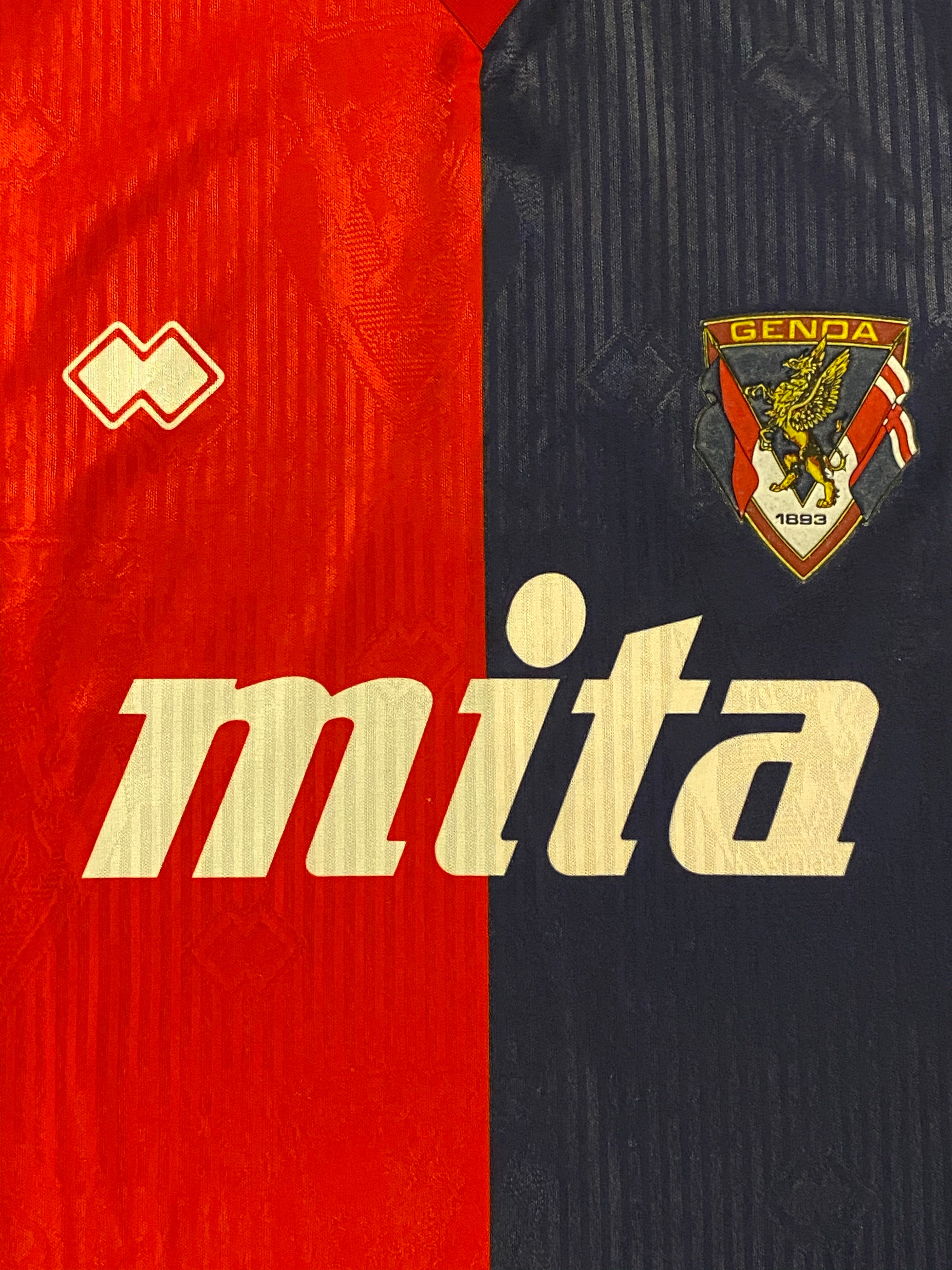 1991/92 Genoa Home Shirt (M) 8.5/10