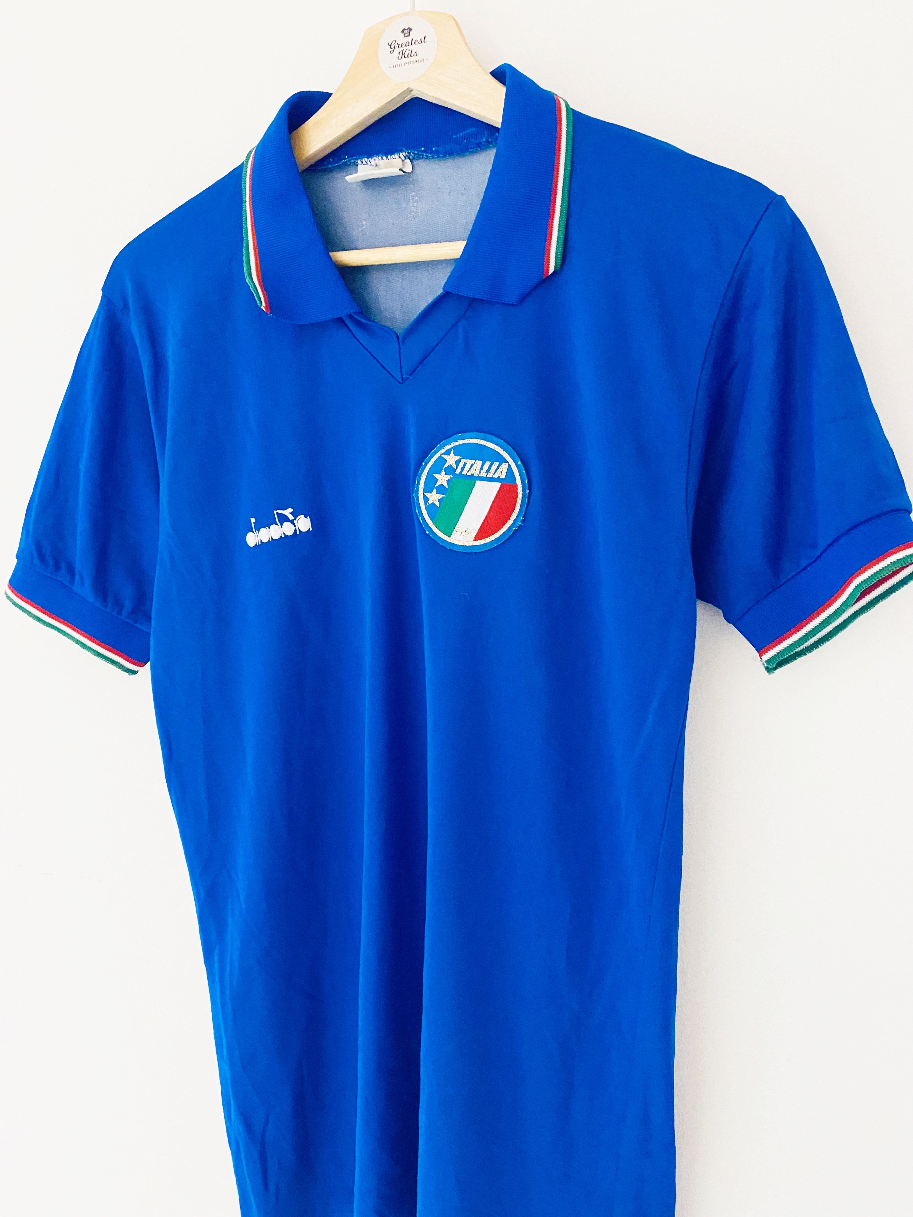 1986/90 Italy Home Shirt (M) 9/10