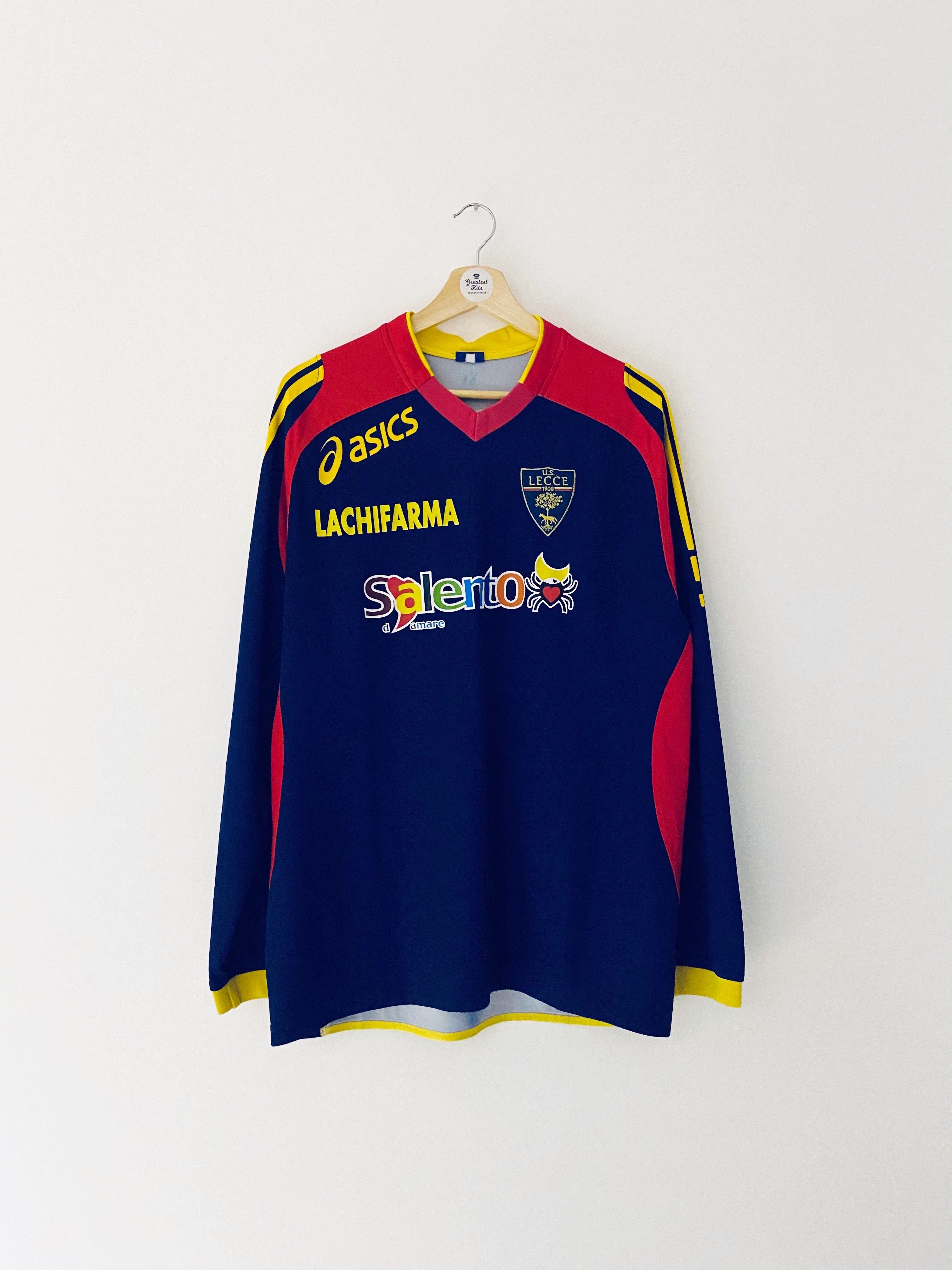 2008/09 Lecce *Player Issue* Training L/S Shirt #16 (XL) 7/10