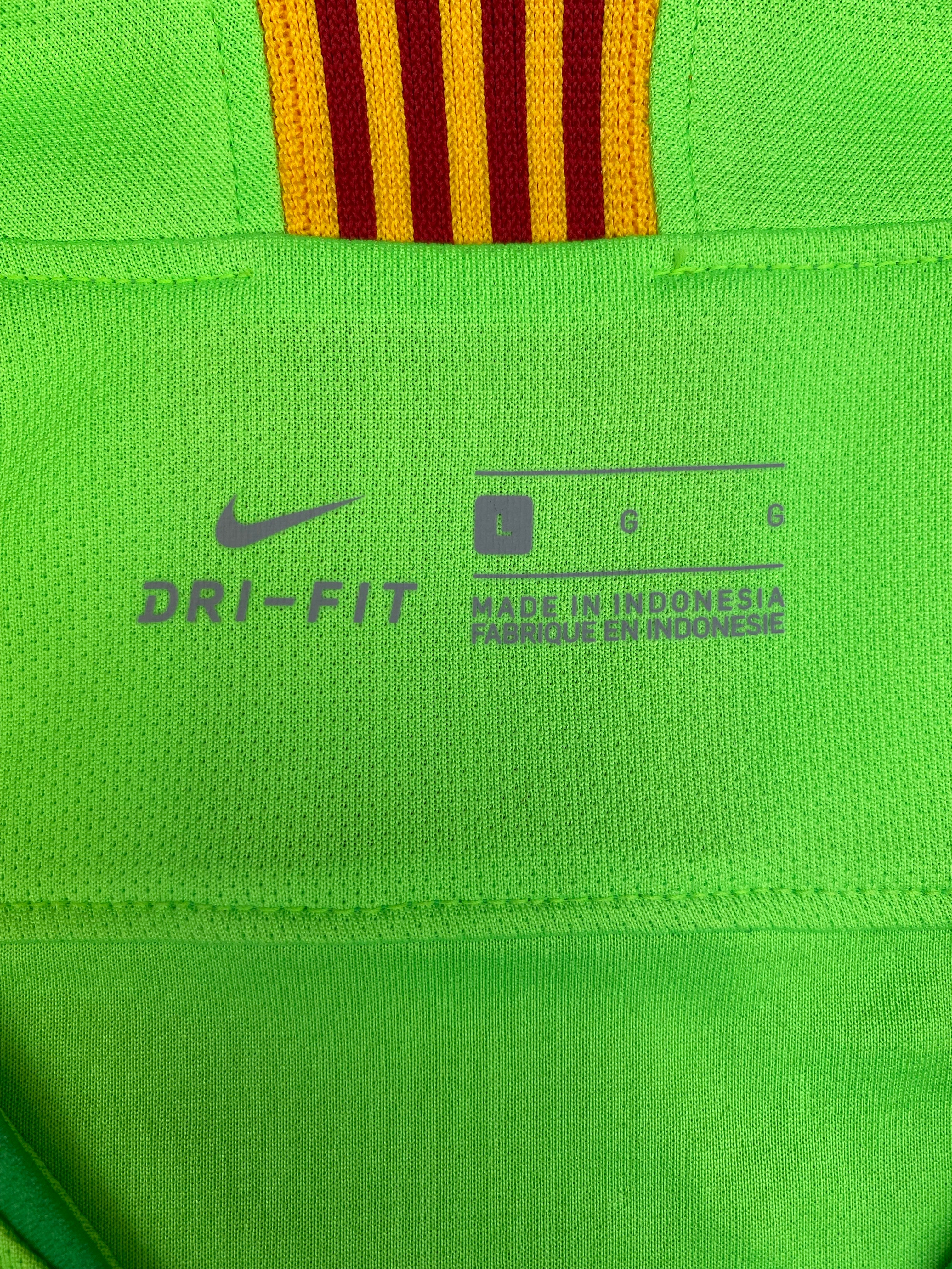 2018/19 Barcelona GK Shirt (L) BNWT