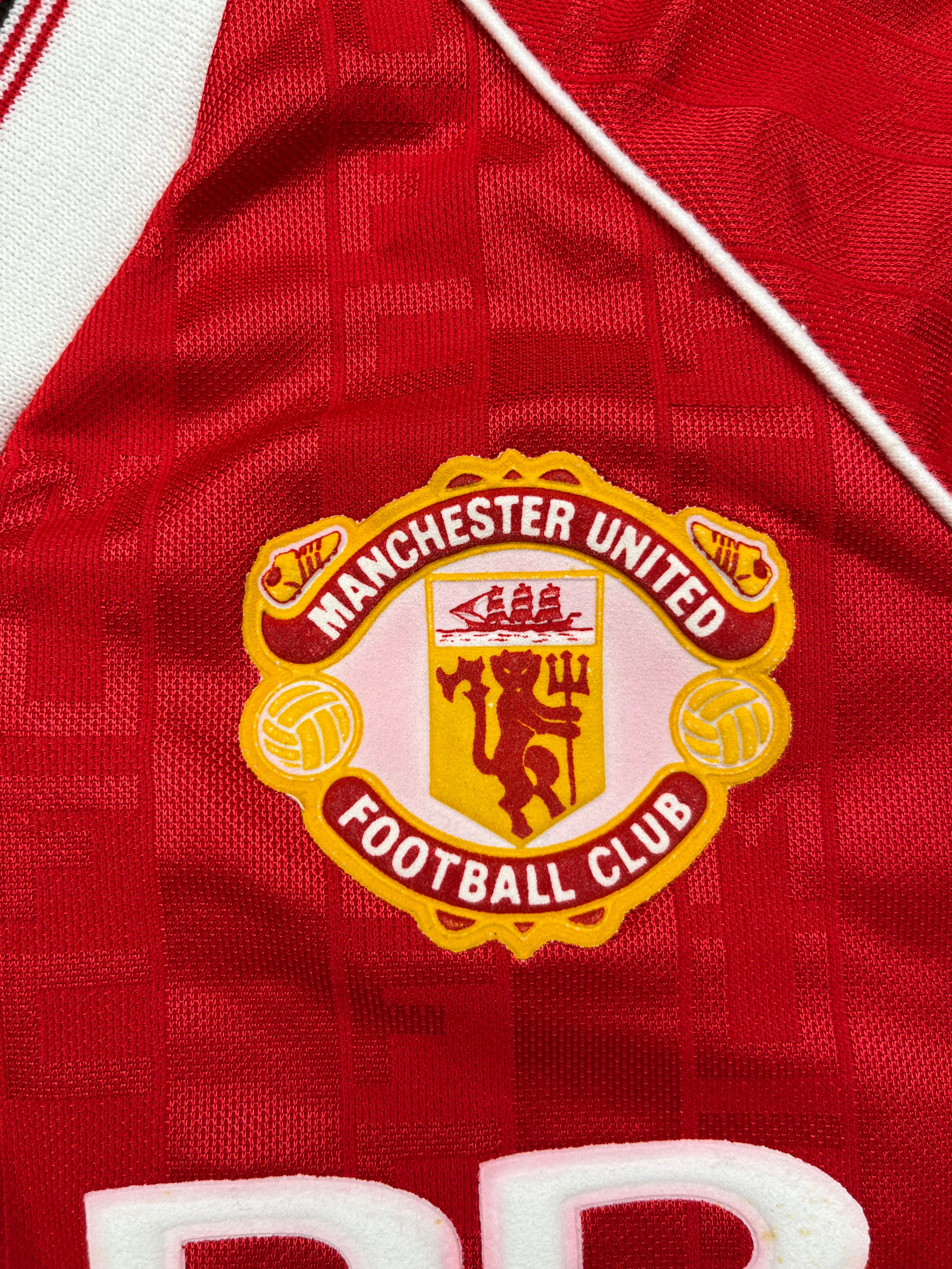 1988/90 Manchester United Home Shirt (Y) 8.5/10