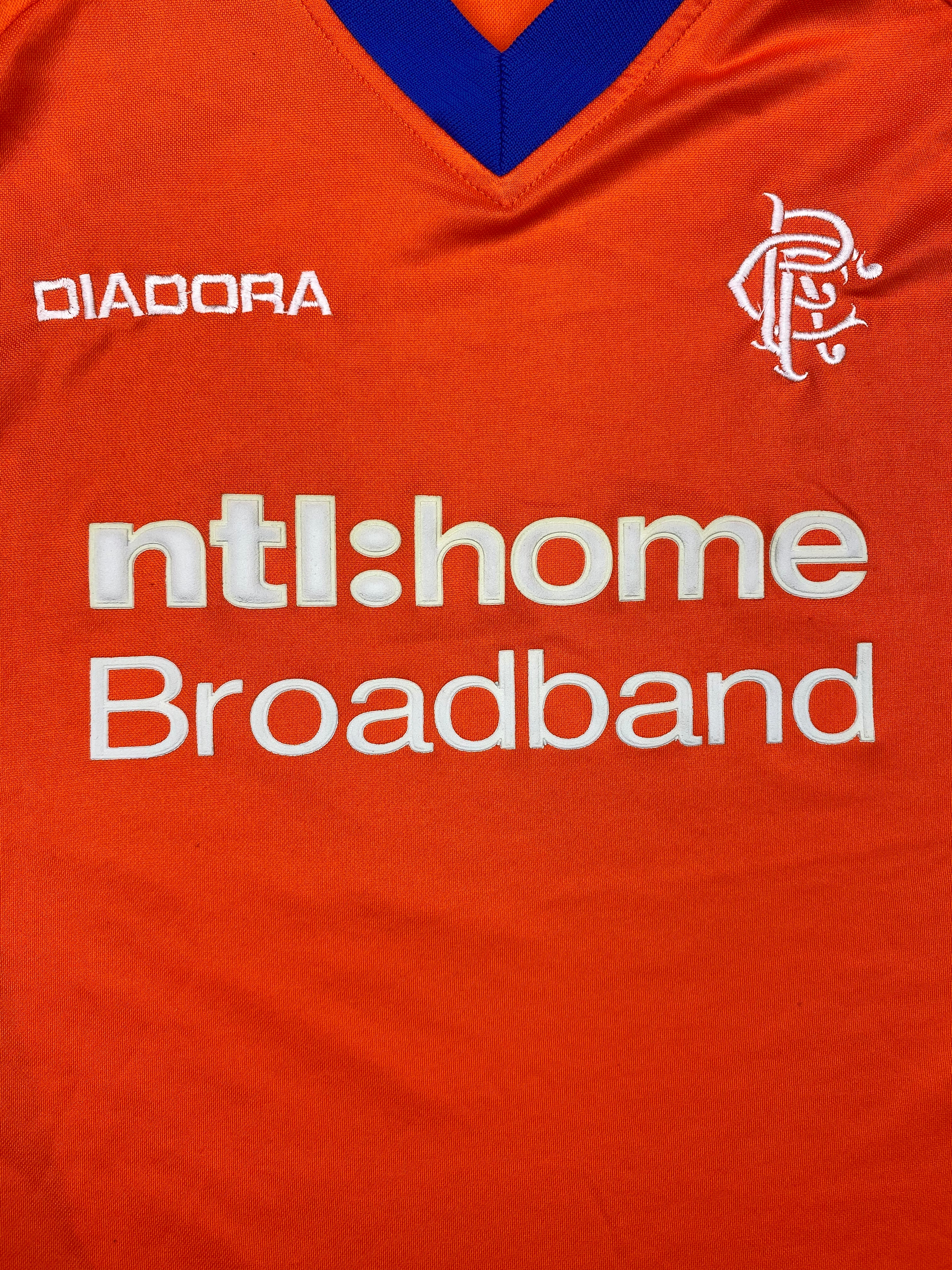 2002/03 Rangers Away Shirt (XL) 8.5/10