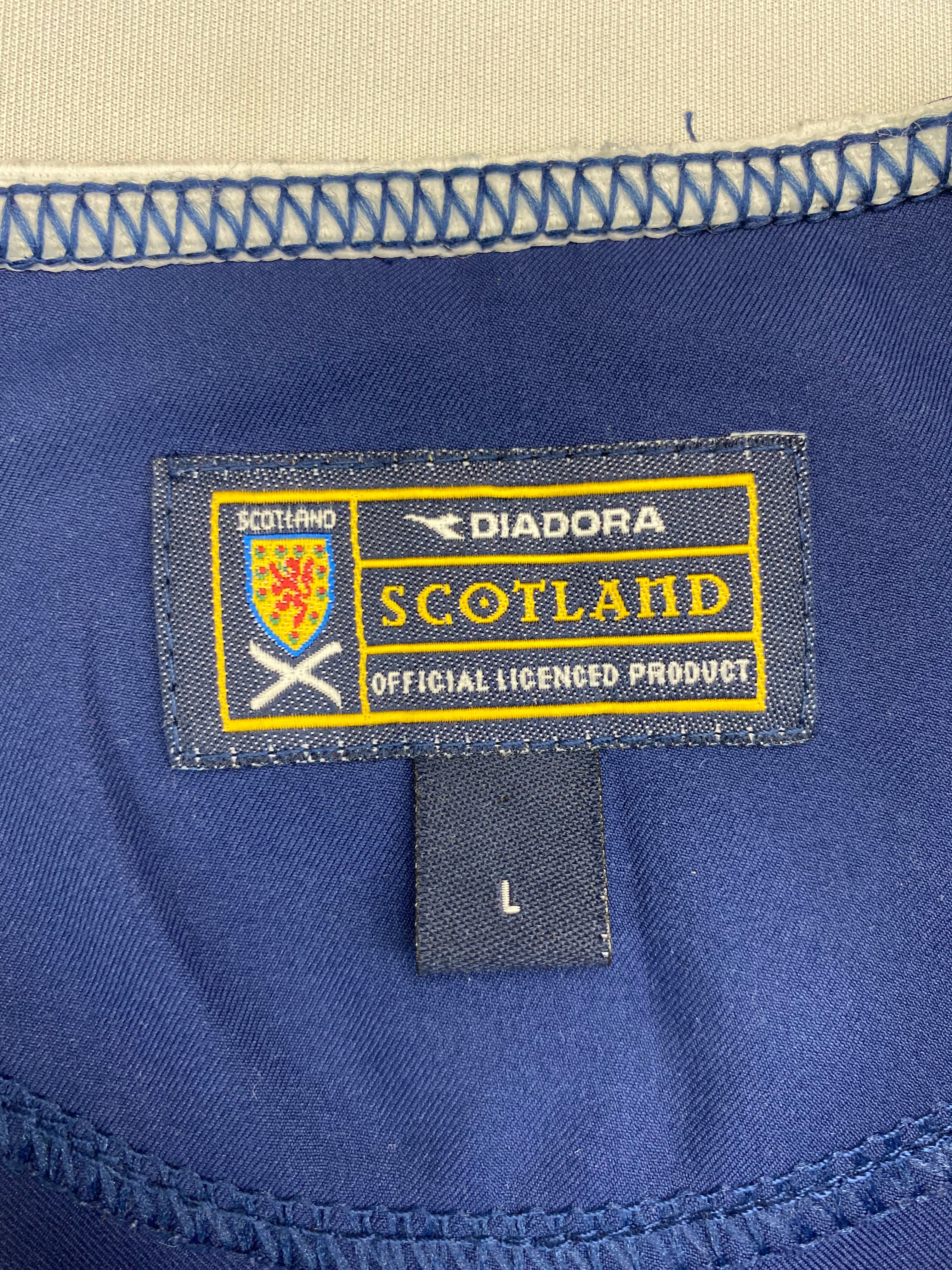 2003/05 Scotland Home Shirt (L) 9/10