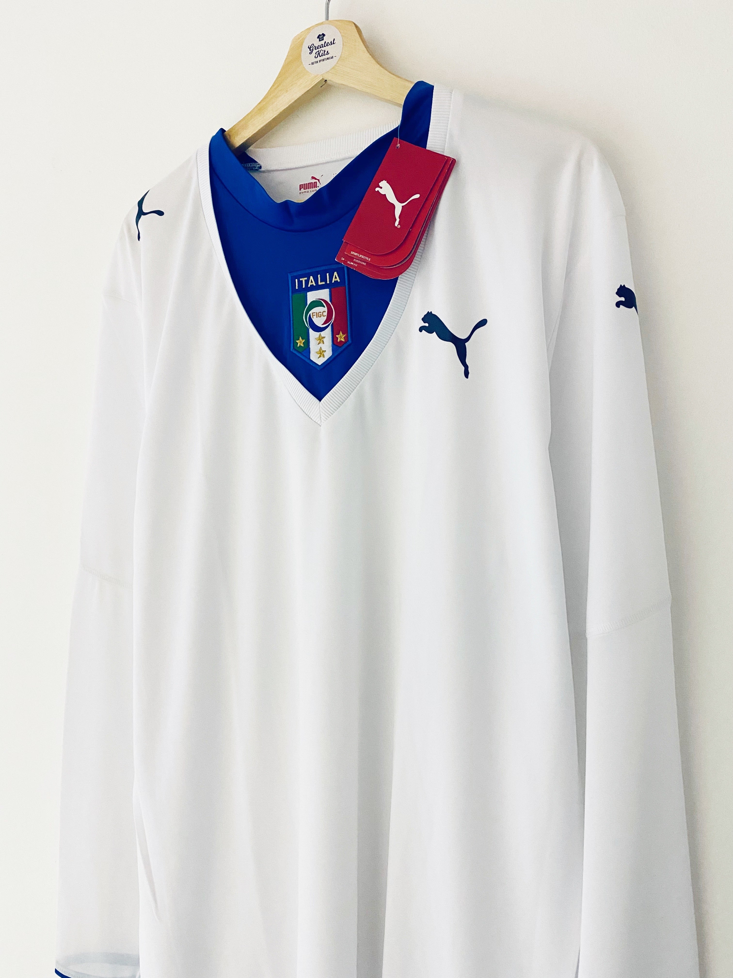 2006 Italy Away L/S Shirt (XL) BNWT