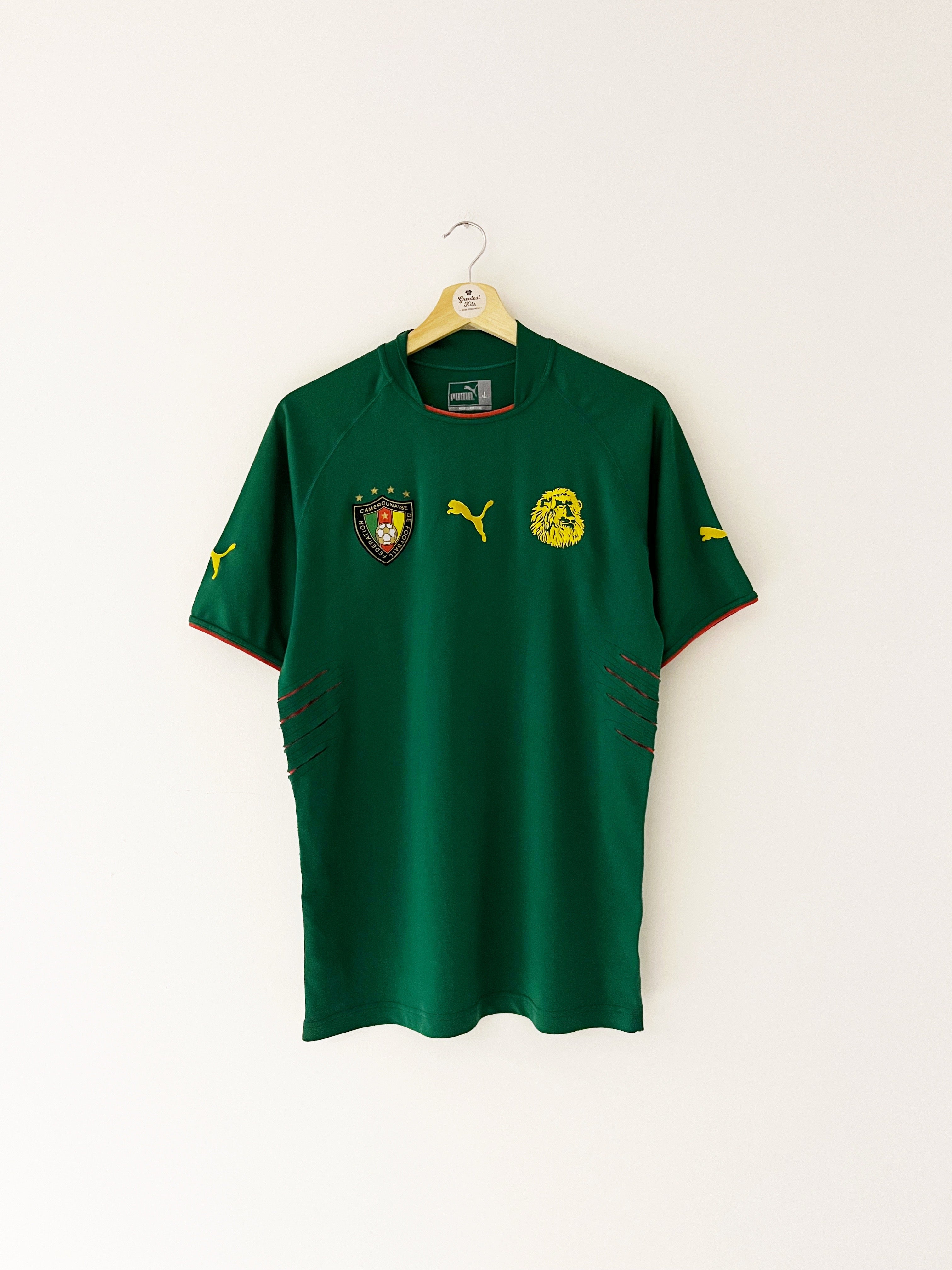 2004/06 Cameroon Home Shirt (L) 8/10