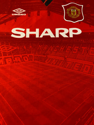 1994/96 Manchester United Home Shirt (XL) 9.5/10