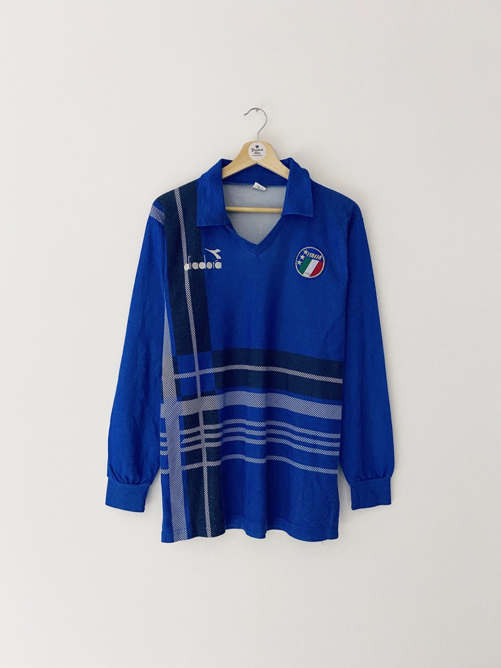 1986/88 Italy Training L/S Shirt (L) 5.5/10