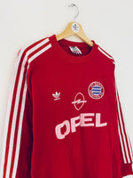 1989/91 Bayern Munich Home L/S Shirt (M) 8.5/10