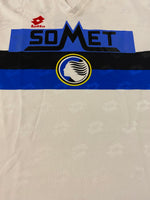 1994/95 Atalanta *Player Issue* Away L/S Shirt #2 (XL) 9/10