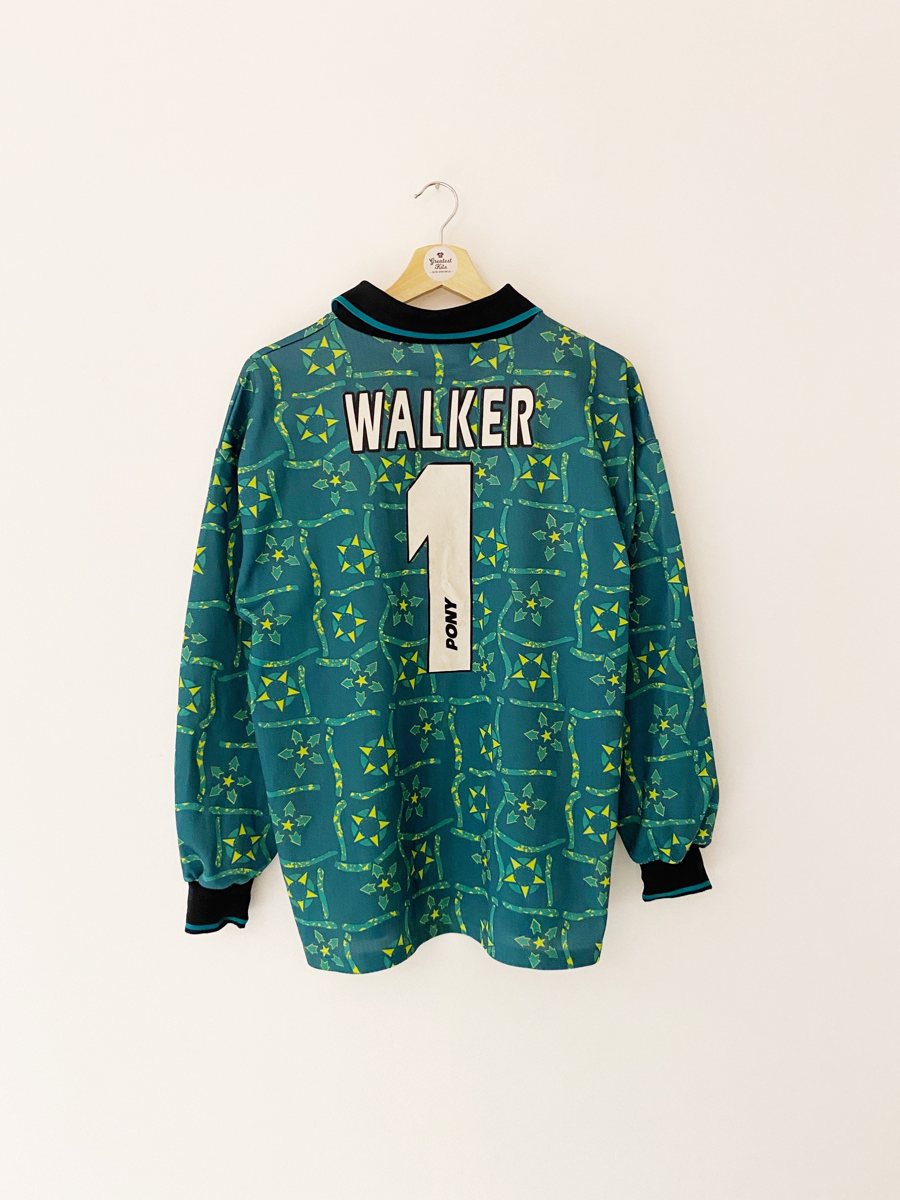 1996/97 Tottenham Hotspur GK Shirt Walker #1 (S) 7/10