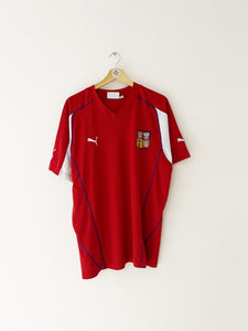 2003/04 Czech Republic Home Shirt (XL) 9/10