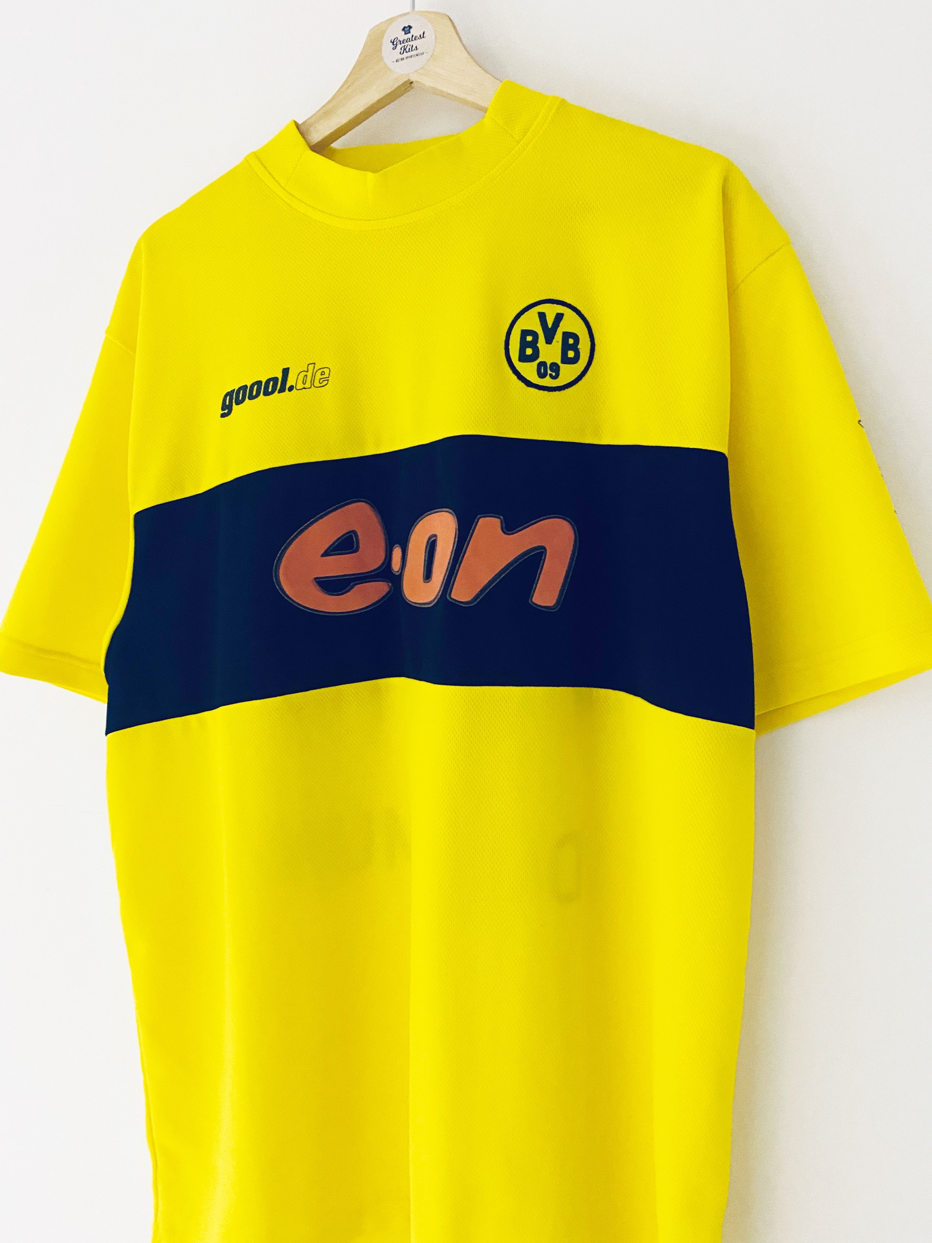 2002/03 Borussia Dortmund Home Shirt Reuter #7 (XL) 8.5/10