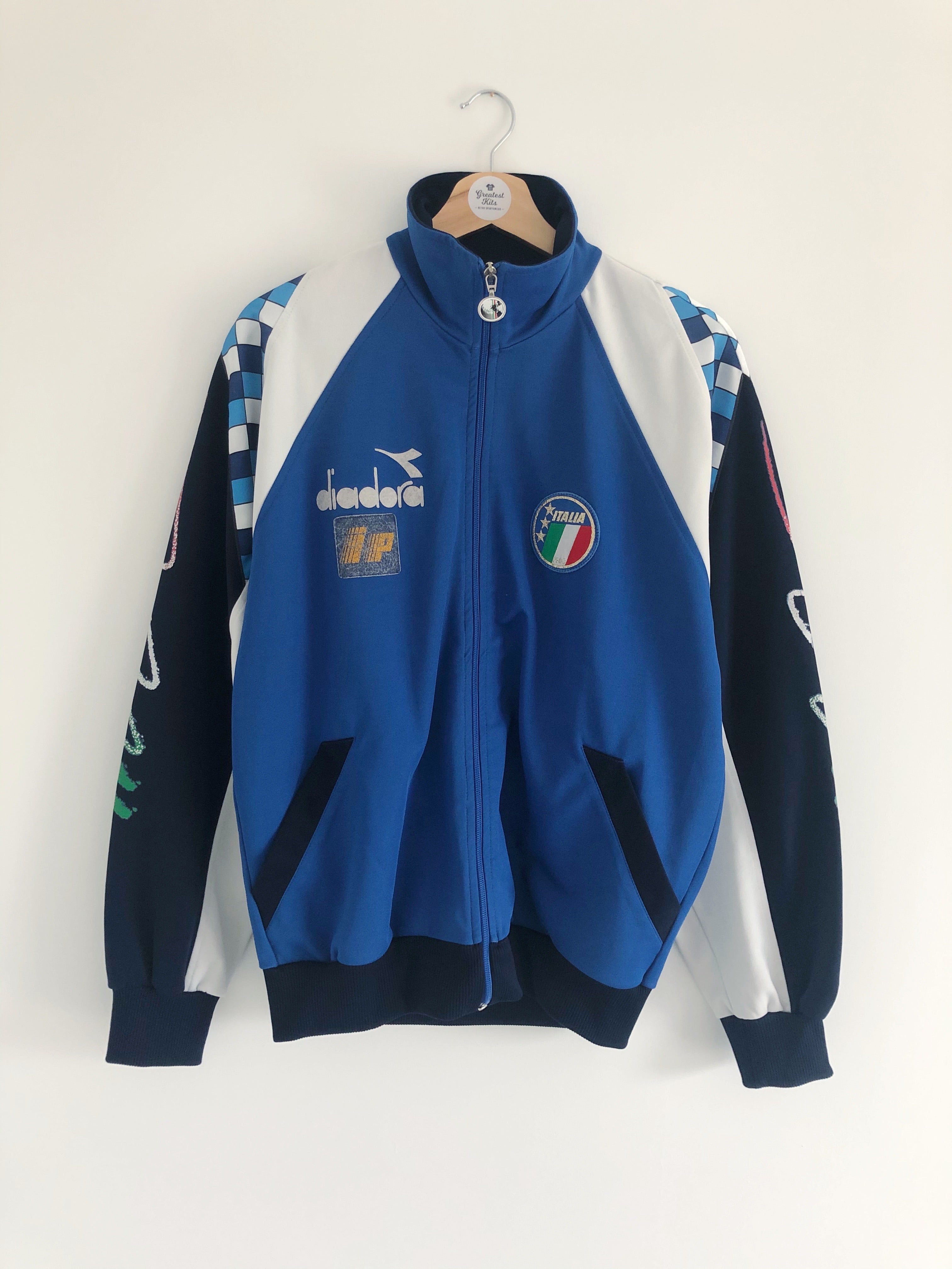 1990/92 Italy *Player Issue* Track Jacket (L) 9/10