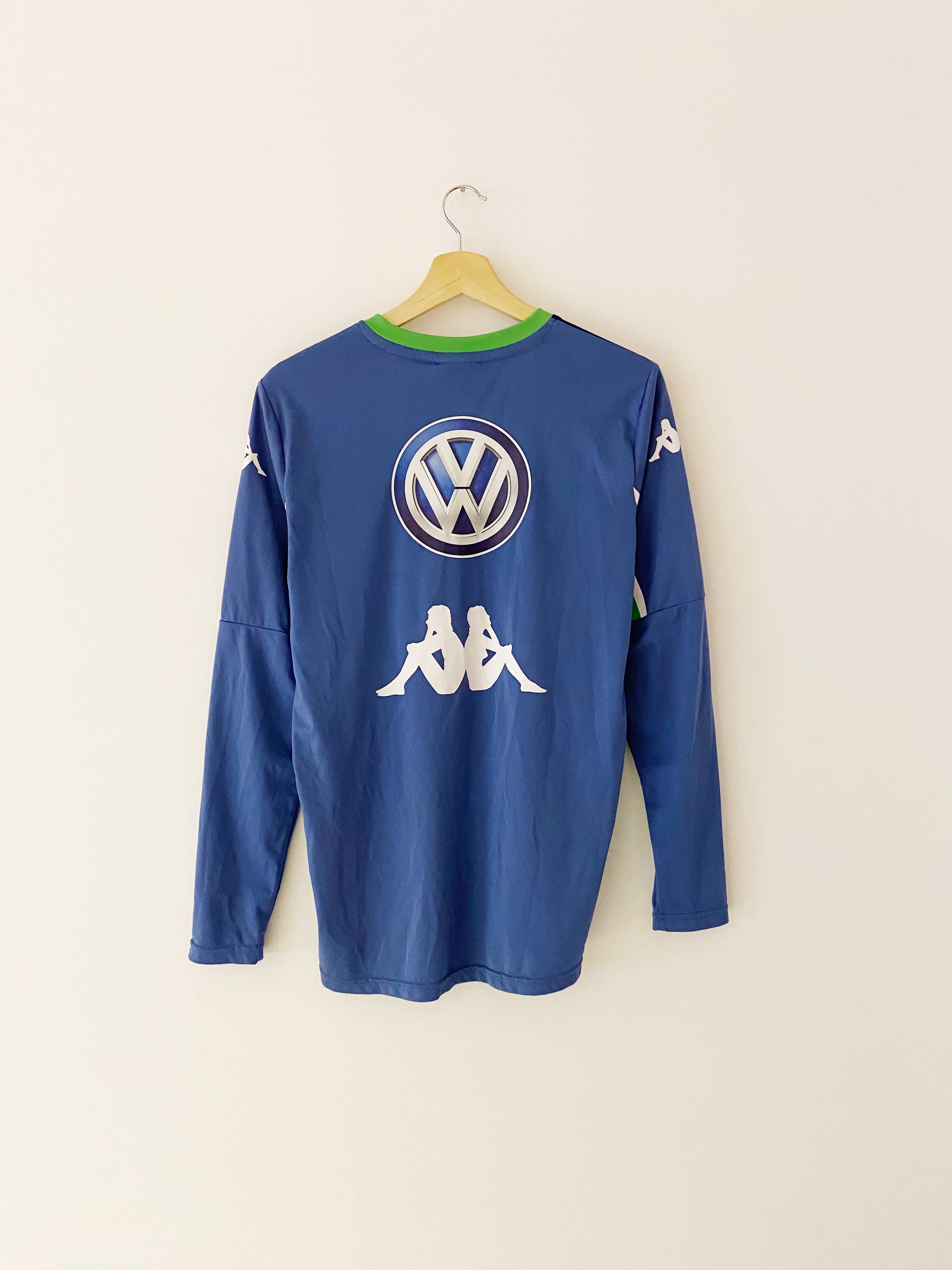 2015/16 Wolfsburg Training L/S Shirt #28 (S) 8/10