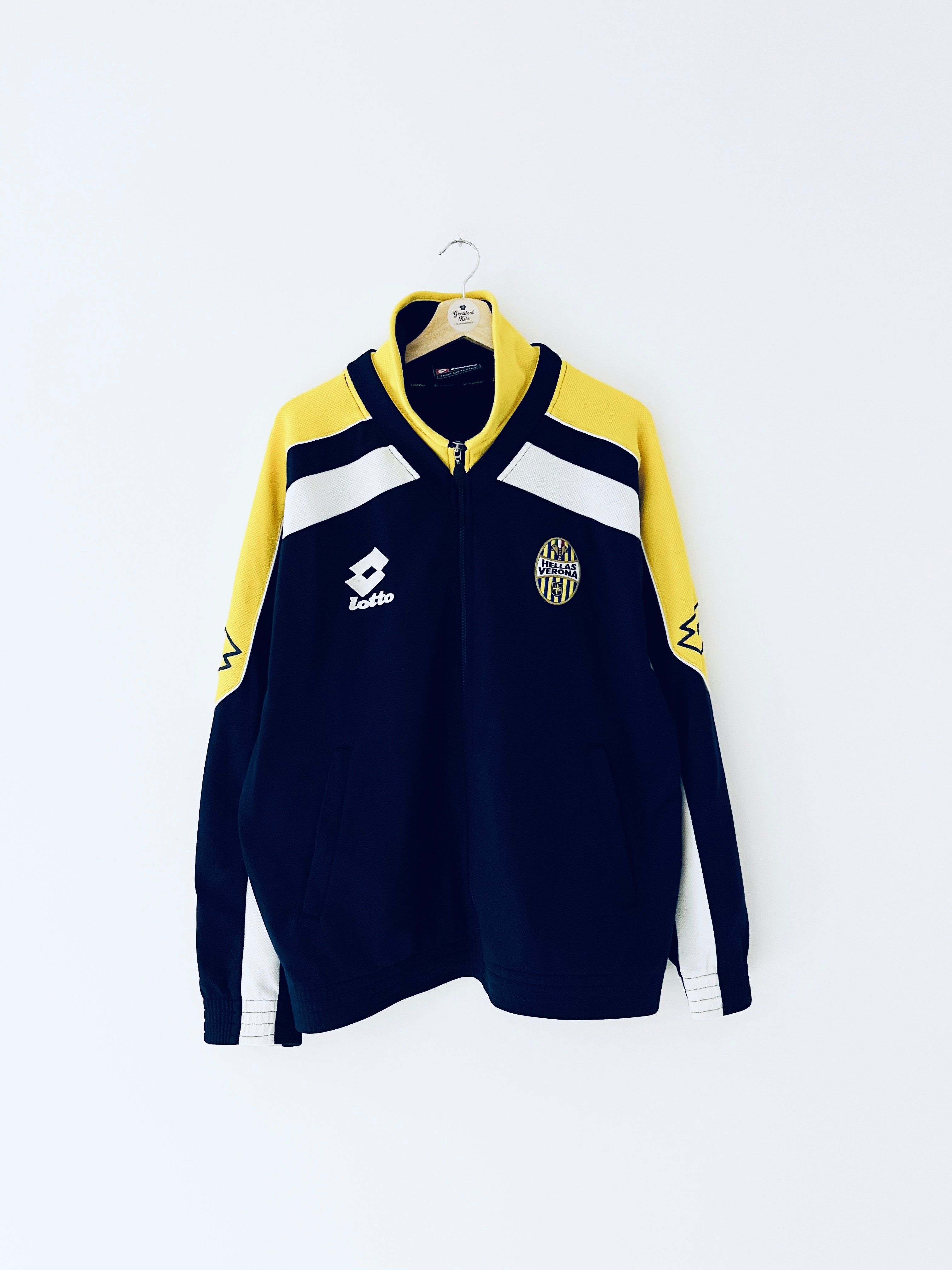 2001/02 Hellas Verona Track Jacket (L) 7.5/10