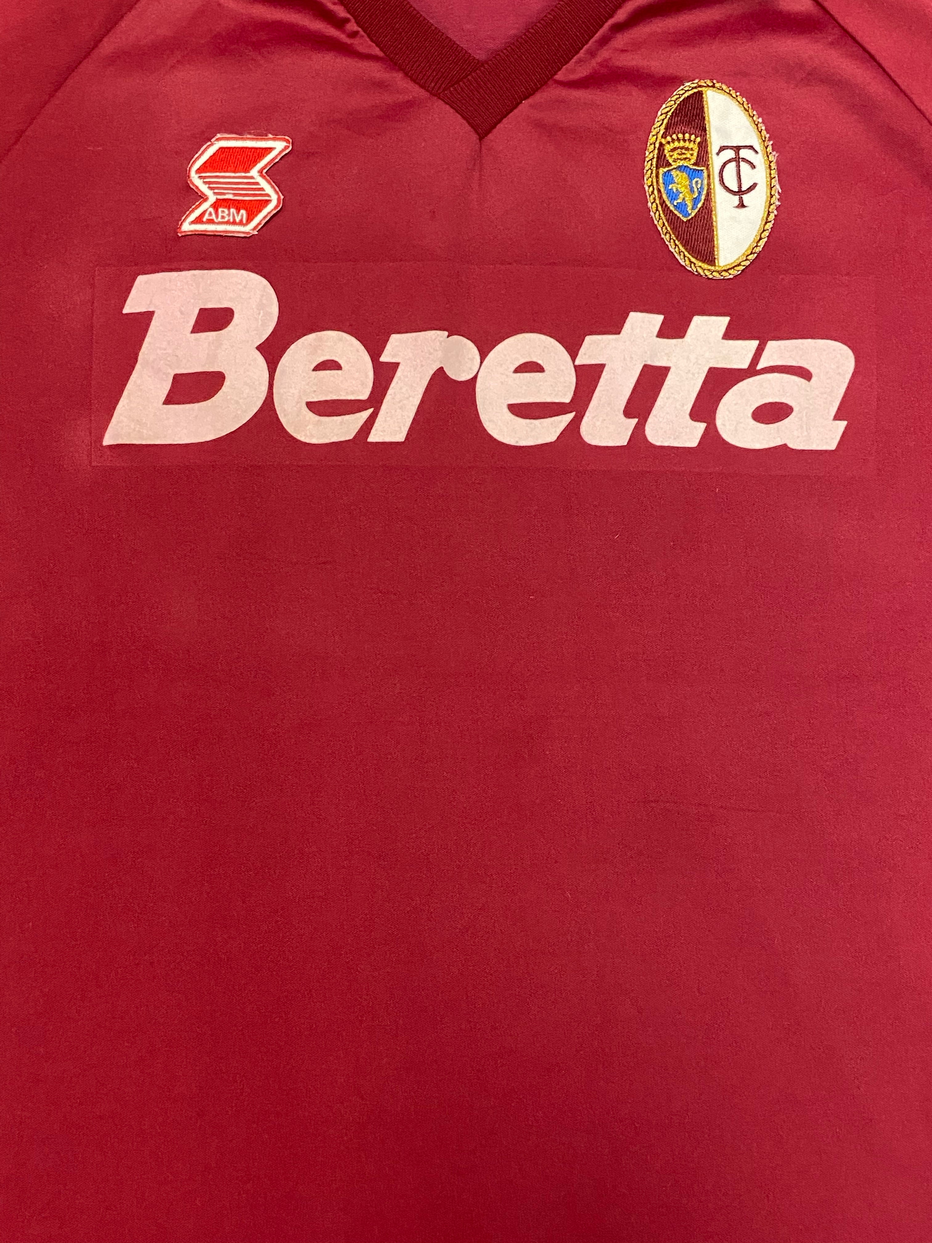 1991/93 Torino Home Shirt #7 (Scifo) (XL) 8/10