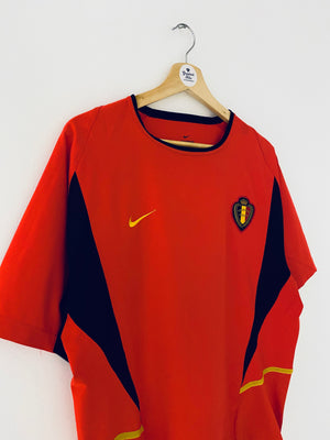 2002/04 Belgium Home Shirt (M) 9/10