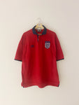 1999/01 England Away Shirt (L) 8.5/10