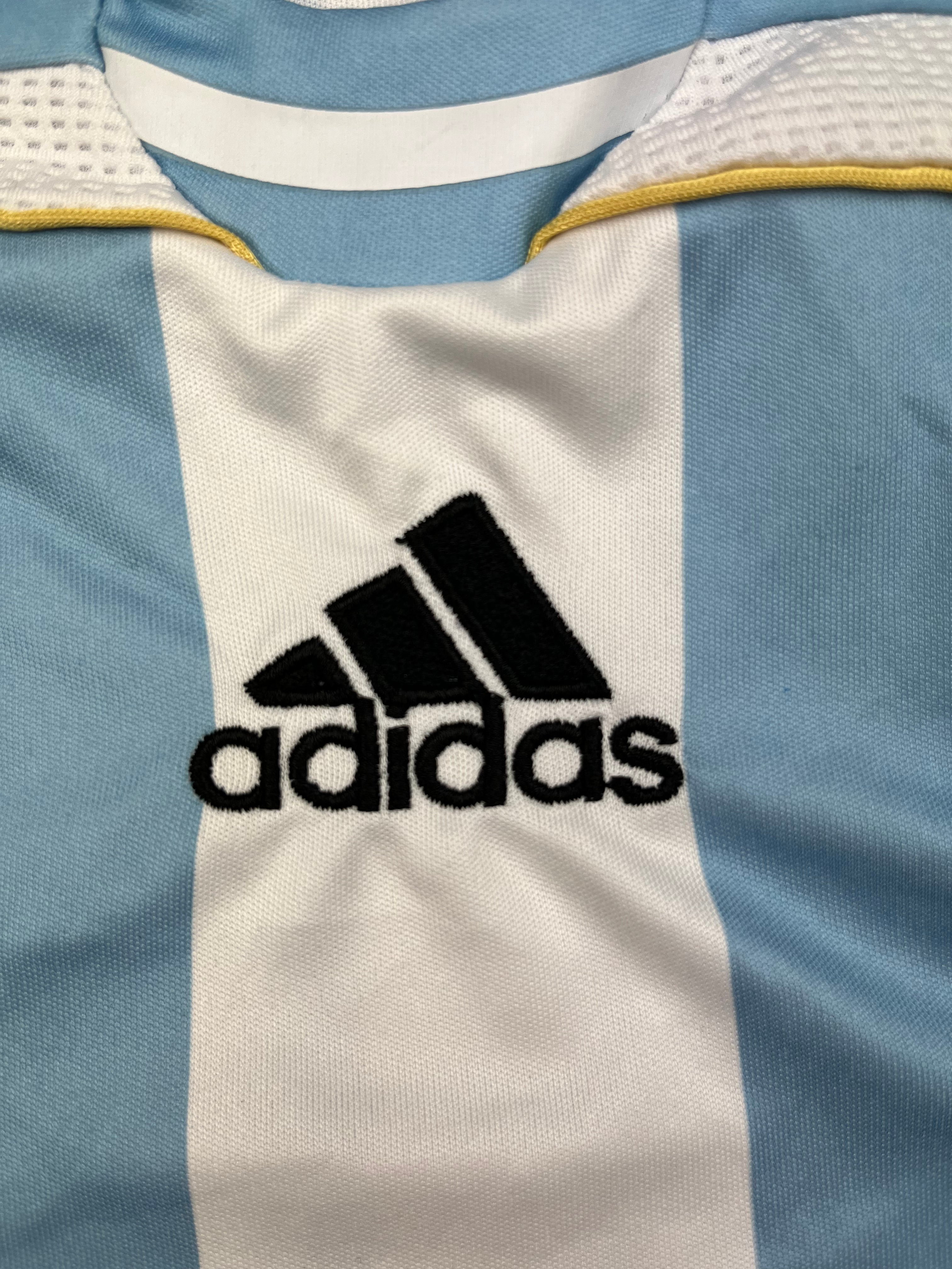 2006/08 Argentina Home Shirt (XL) 9/10