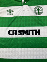 1987/89 Celtic Home Centenary Shirt (M) 8/10