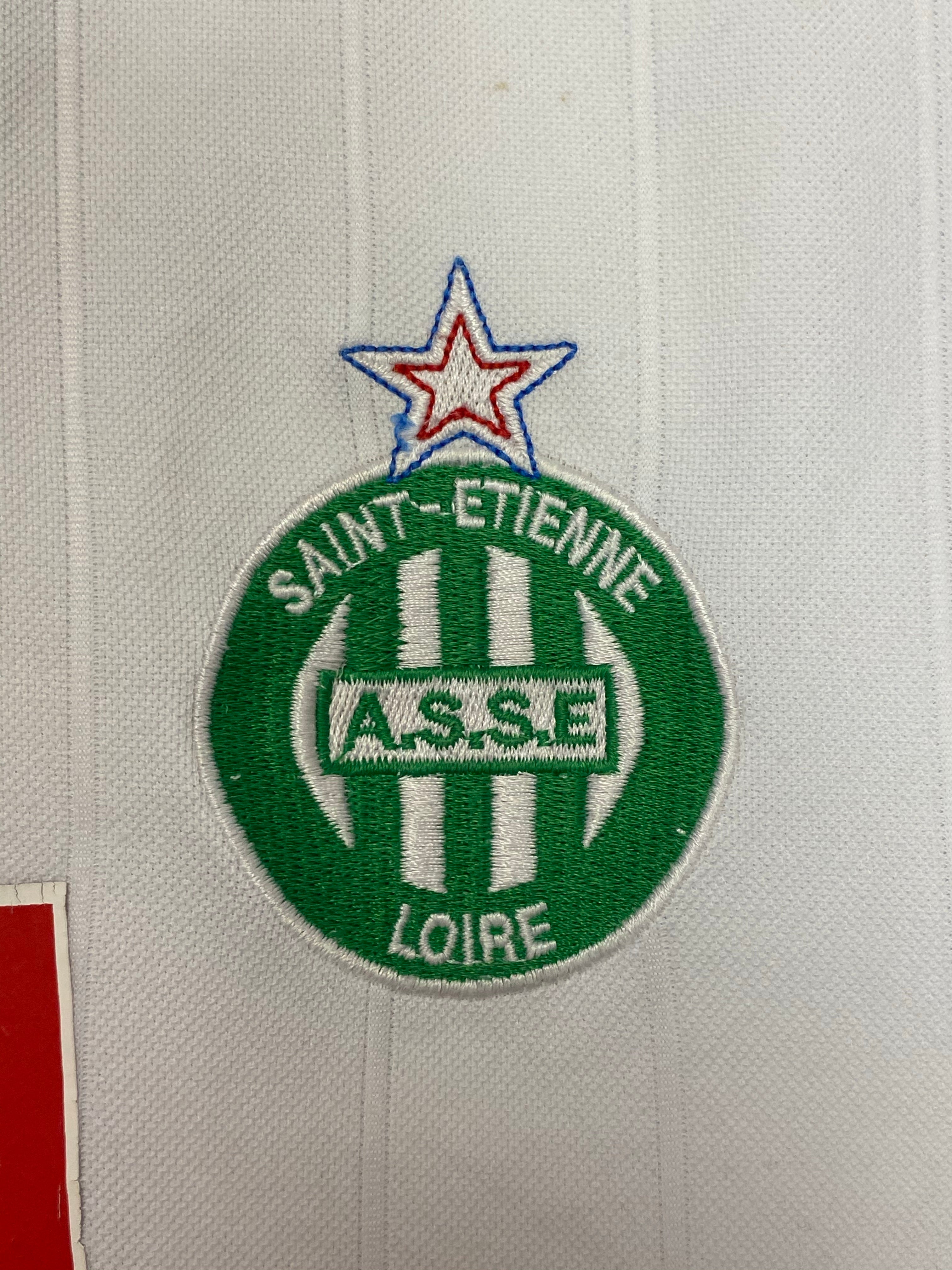 2002/03 Saint Etienne Away Shirt Carteron #3 (S) 6/10