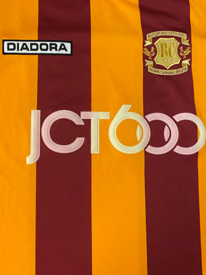 2003/04 Bradford City Home Centenary L/S Shirt (L) 8/10