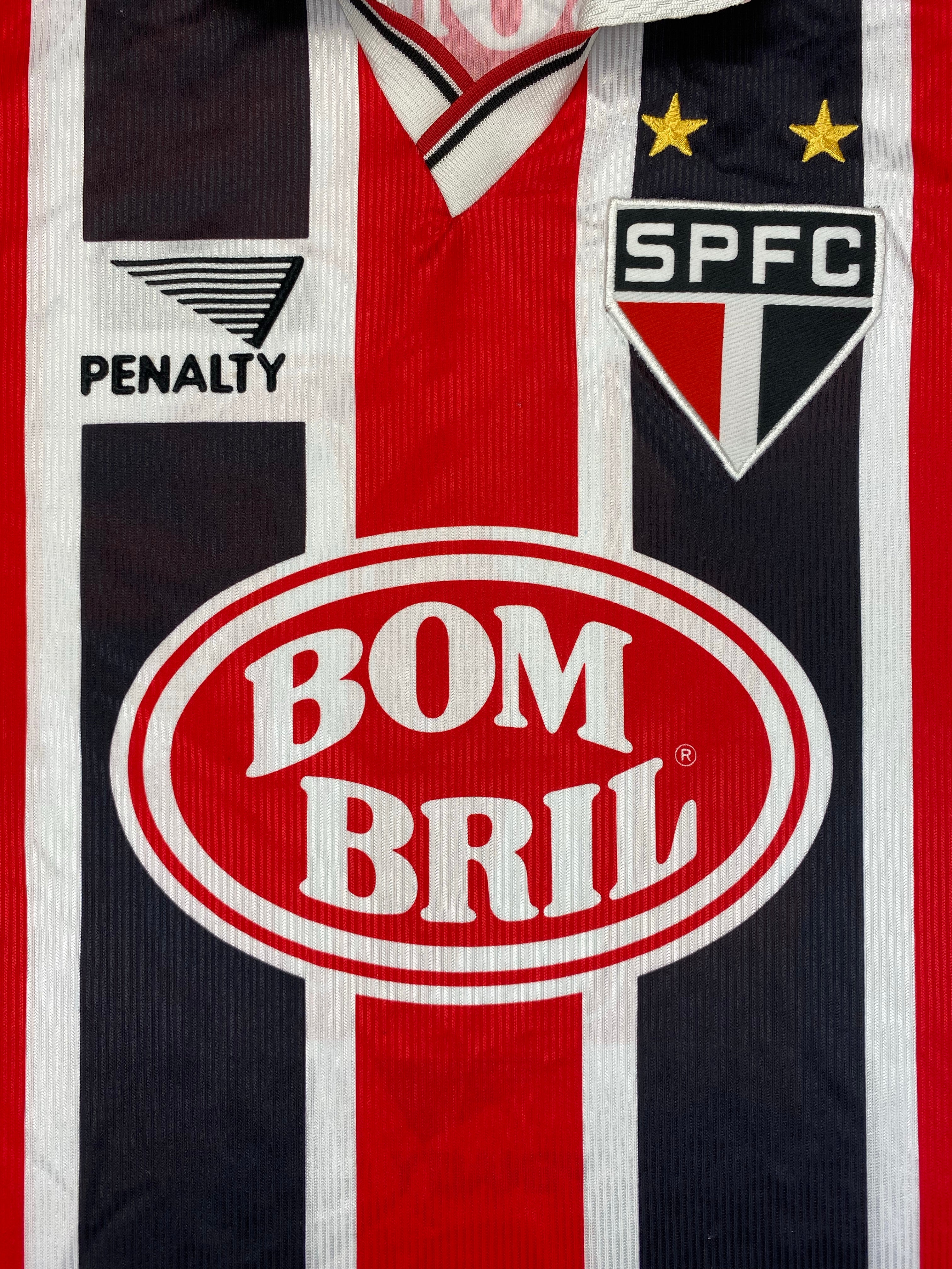 1999 Sao Paulo Away Shirt #10 (L) 9/10