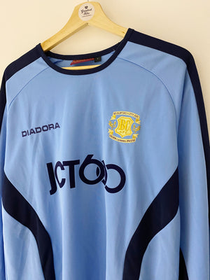 2003/04 Bradford City Away Centenary L/S Shirt (S) 9/10