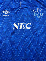 1989/91 Everton Home Shirt (S) 9/10