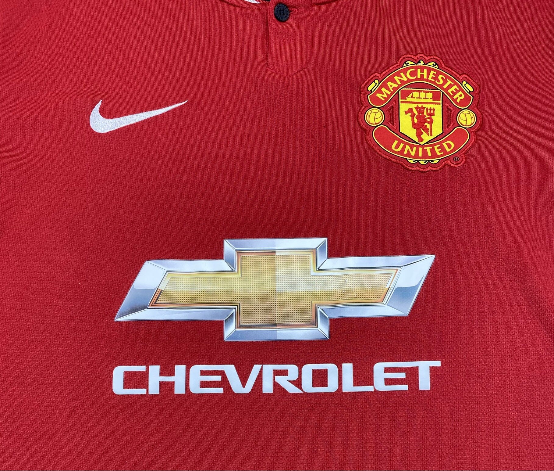 2014/15 Manchester United Home Shirt (L) 9/10