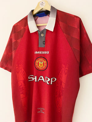 1996/98 Manchester United Home Shirt (L) 8.5/10