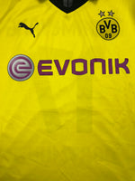 2013/14 Borussia Dortmund European Home Shirt Aubameyang #17 (XXL) 9/10