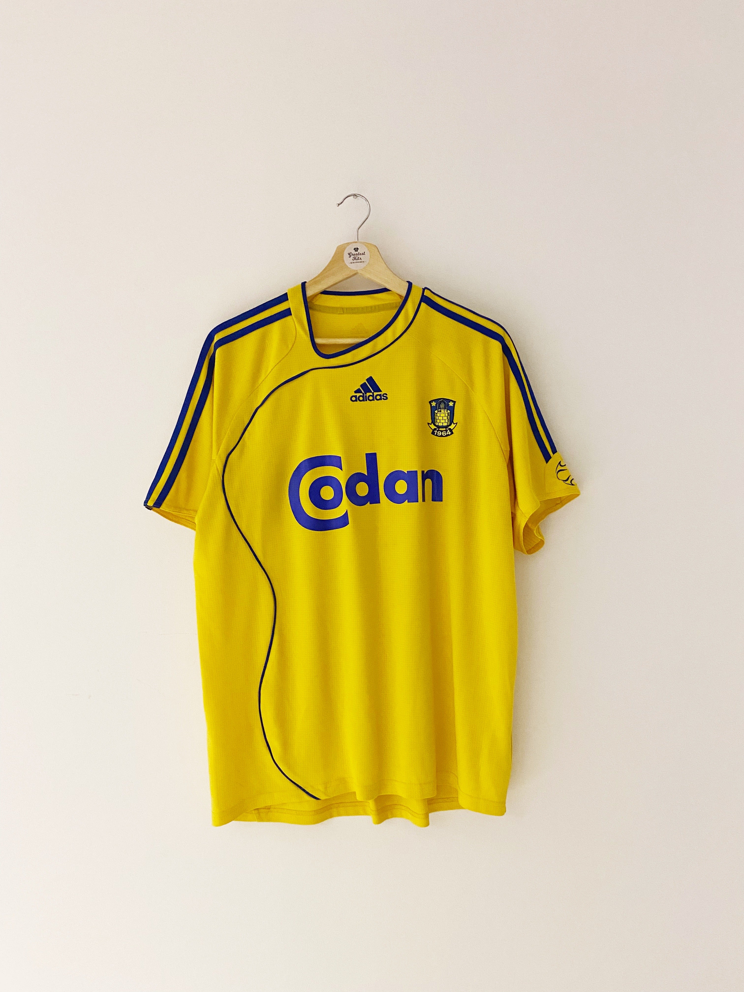 2005/06 Brondby Home Shirt P. Nielsen #4 (L) 9/10