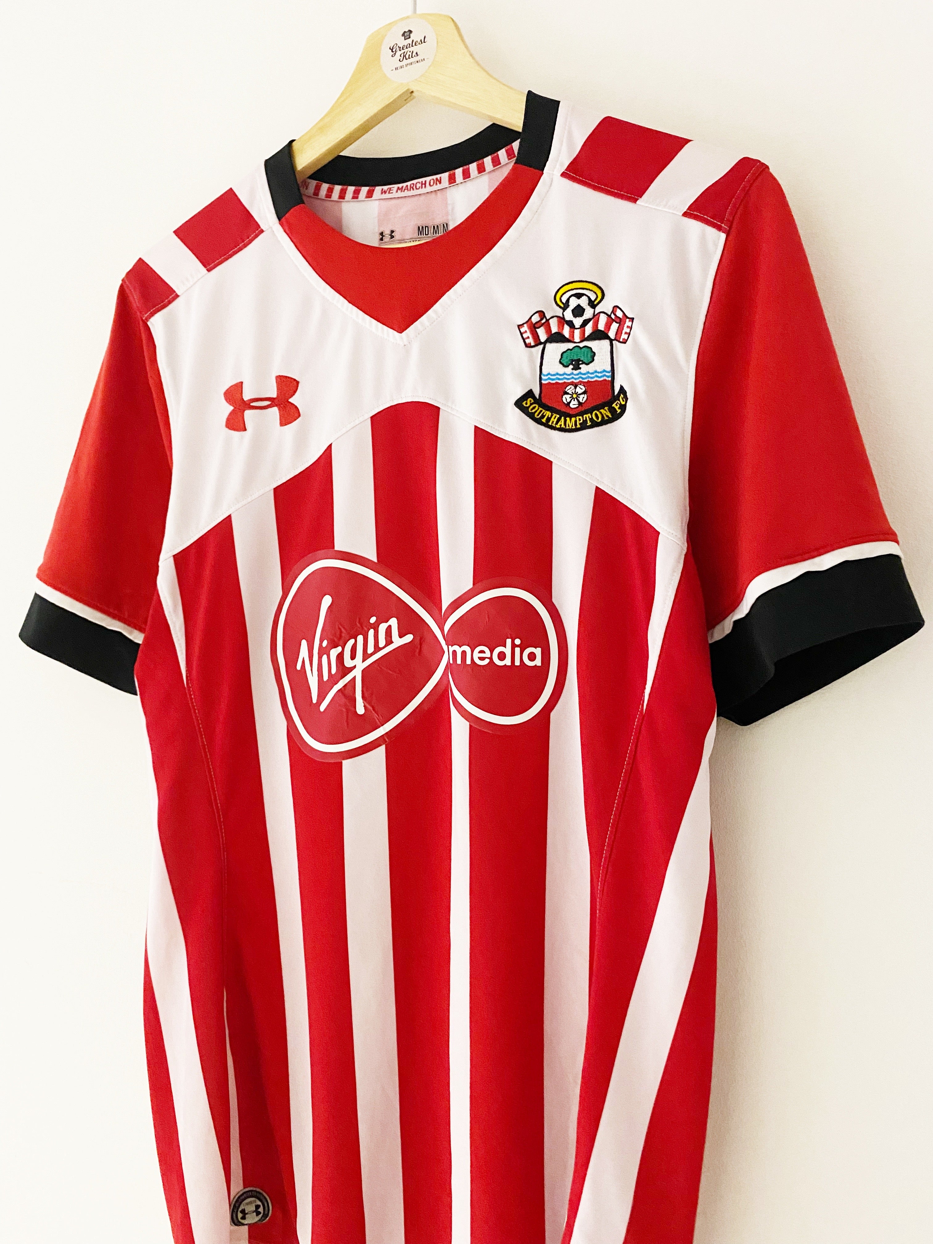 2016/17 Southampton Home Shirt (M) 8/10