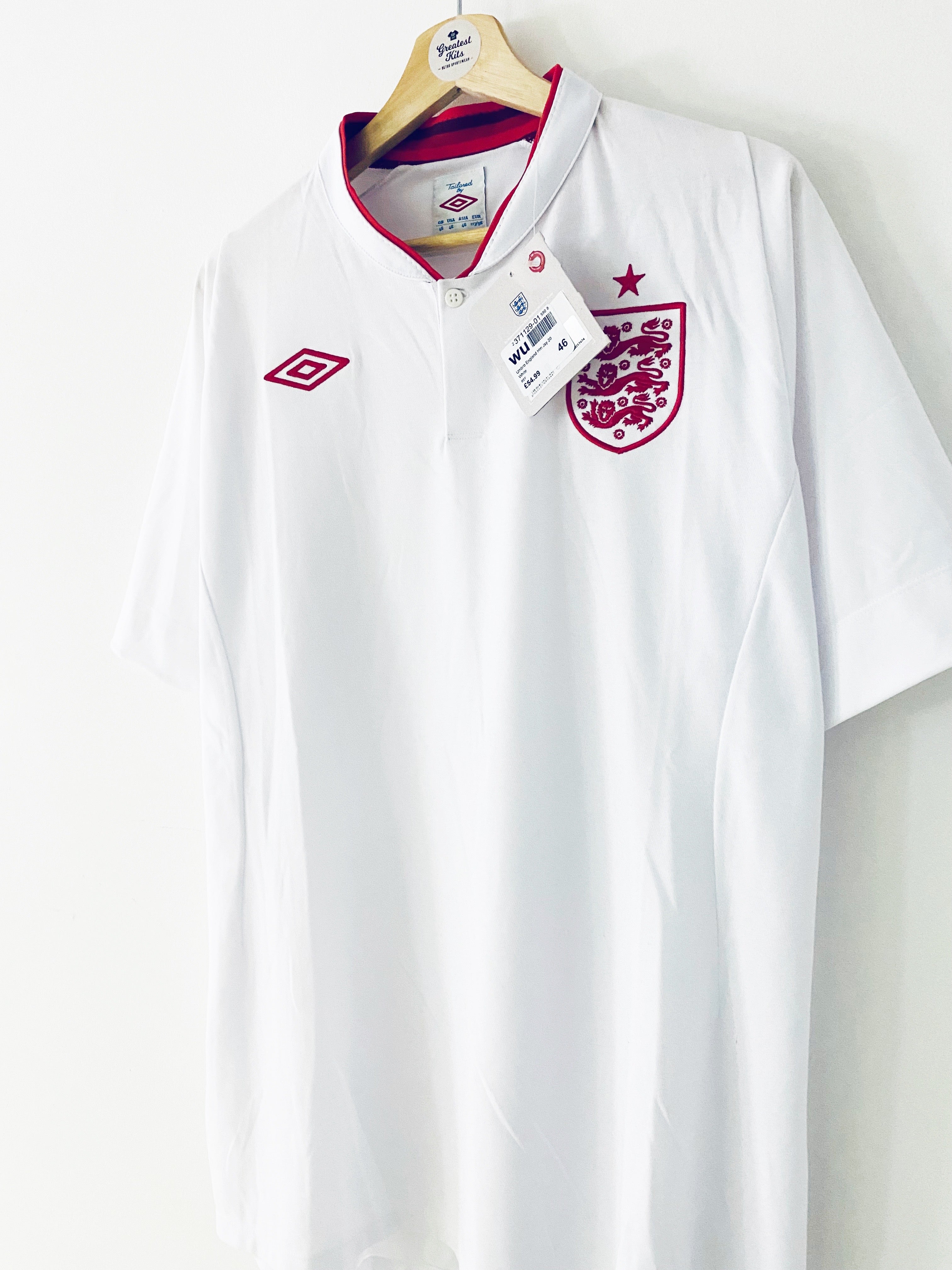 2012/13 England Home Shirt (XL) BNWT