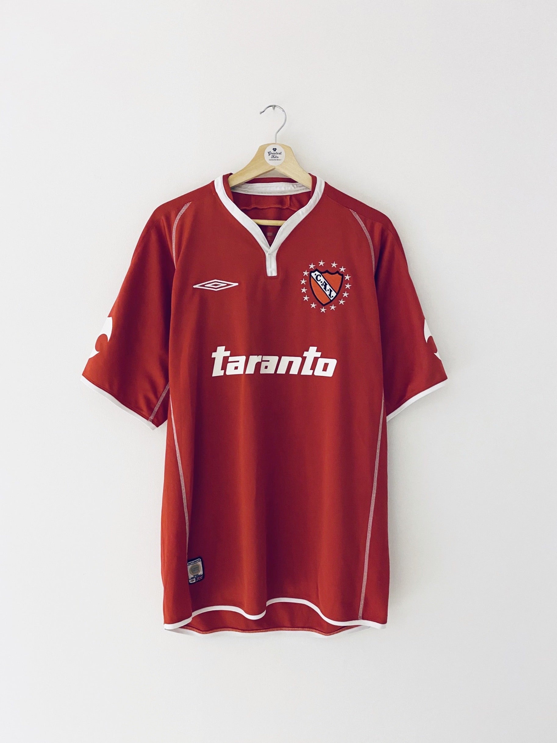 2004/05 Independiente Home Shirt (XL) 9/10