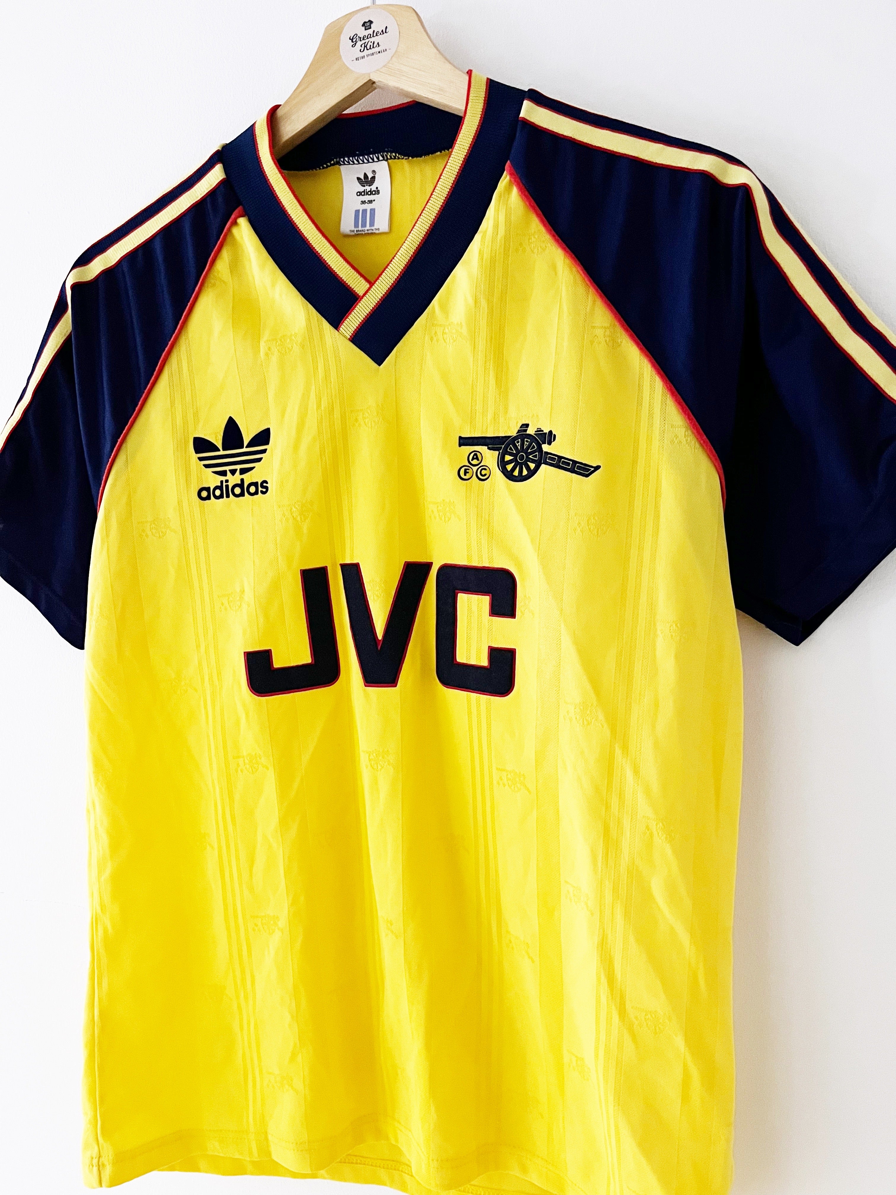 1989/91 Arsenal Away Shirt (S) 9/10