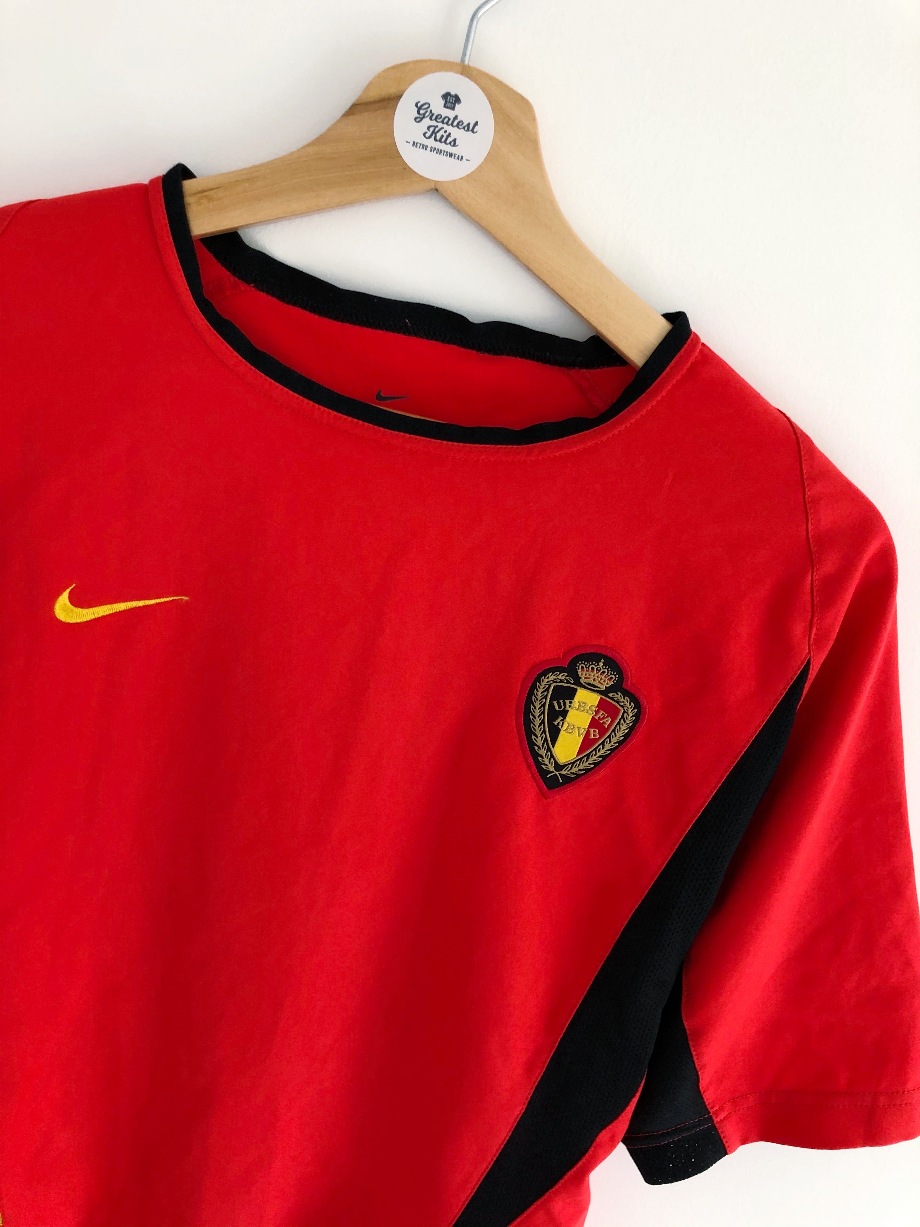 2002/04 Belgium Home Shirt (S) 7/10