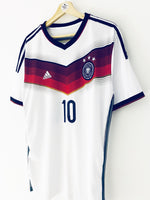 2014/15 Germany Home Shirt Podolski #10 (XL) 9/10