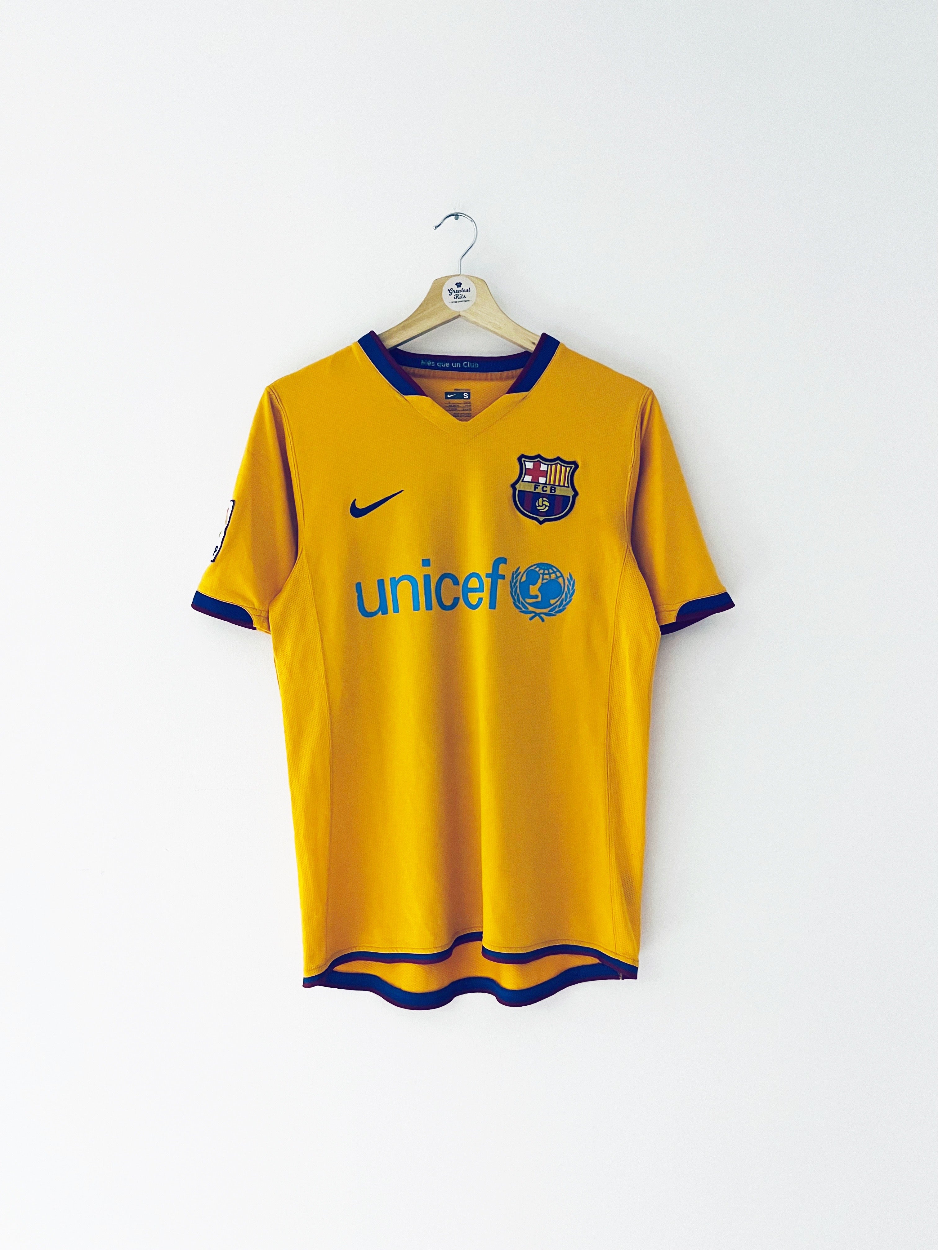 2006/08 Barcelona Away Shirt (S) 8/10