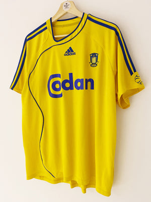 2005/06 Brondby Home Shirt P. Nielsen #4 (L) 9/10